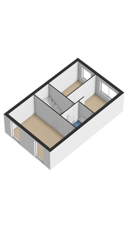 Floorplan - Bundelzwam 43, 3451 HS Vleuten